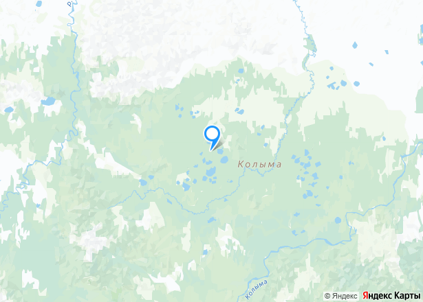 Земельный участок в Якутии, 1427 +/- 13 кв.м - Изображение местоположения