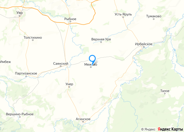 Земельный участок в Красноярском крае, 775 кв.м - Изображение местоположения