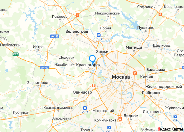 Помещение в Москве, 56,9 кв.м. - Изображение местоположения