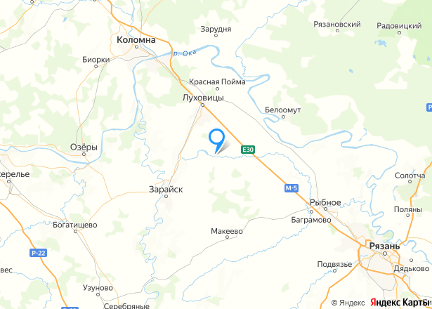 Земельный участок в Московской обл., 39 996 кв.м. - Изображение местоположения