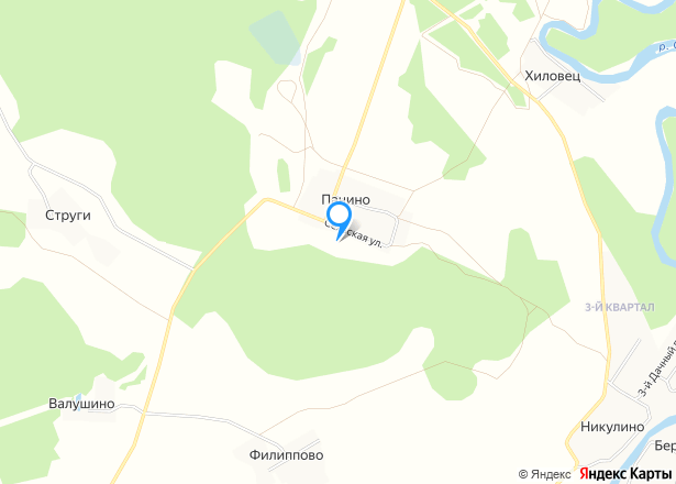 Земельный участок Для ведения личного подсобного хозяйства 6000.00 кв. м. - Изображение местоположения