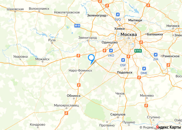 Здания и земельный участок 777 кв.м. в Москве - Изображение местоположения
