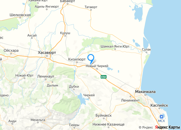Земельный участок в Дагестане, 757+/-19 кв.м. - Изображение местоположения