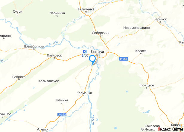 Земельный участок в Барнауле, 234+/-2 кв.м. - Изображение местоположения