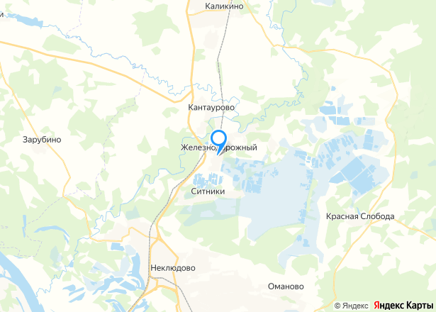 Квартира в Нижегородской обл., 61 кв.м, 3 комн. - Изображение местоположения