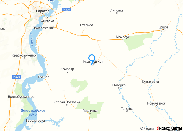 19/2675 доля земельного участка в Саратовской обл. - Изображение местоположения