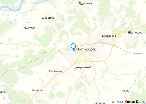 Квартира в Нижегородской обл., 44 кв.м., 2 комн. - Изображение местоположения