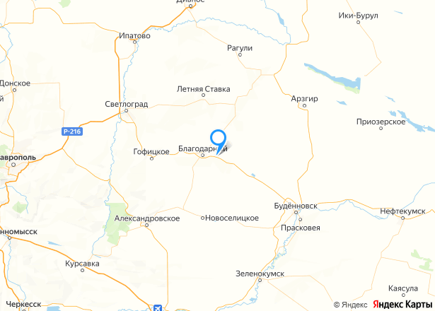 Гараж в Ставропольском крае, 539,1 кв.м. - Изображение местоположения