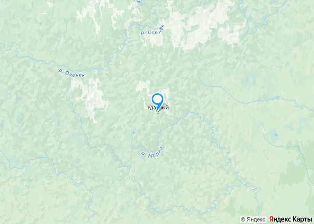 Квартира в Якутии, 35,3 кв.м, 1 комн. - Изображение местоположения