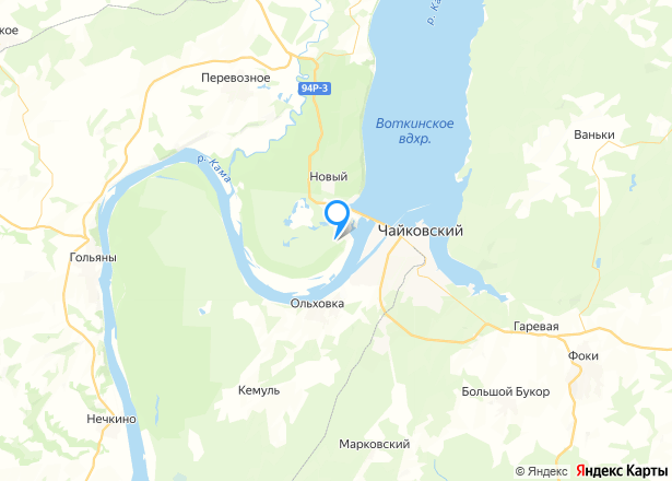 Земельный участок в Удмуртии, 400 кв.м. - Изображение местоположения