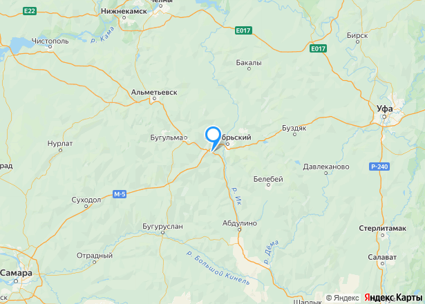 Квартира в Татарстане, 42,9 кв.м, 1 комн. - Изображение местоположения