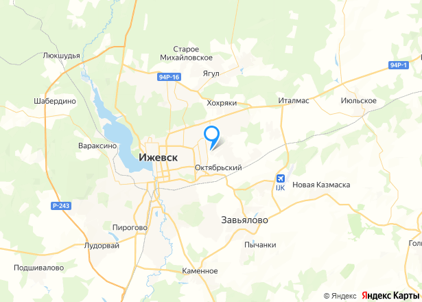 Помещение в Удмуртии, 4,8 кв.м. - Изображение местоположения