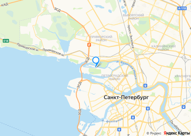Квартира в Санкт-Петербурге, 164,4 кв.м - Изображение местоположения