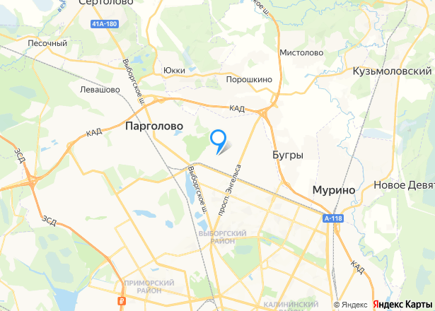Квартира в Санкт-Петербурге, 76,6 кв.м, 3 комн. - Изображение местоположения