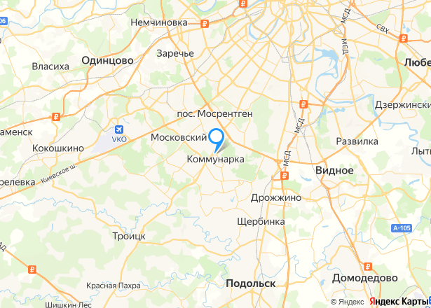 1/2 доля квартиры в Москве - Изображение местоположения
