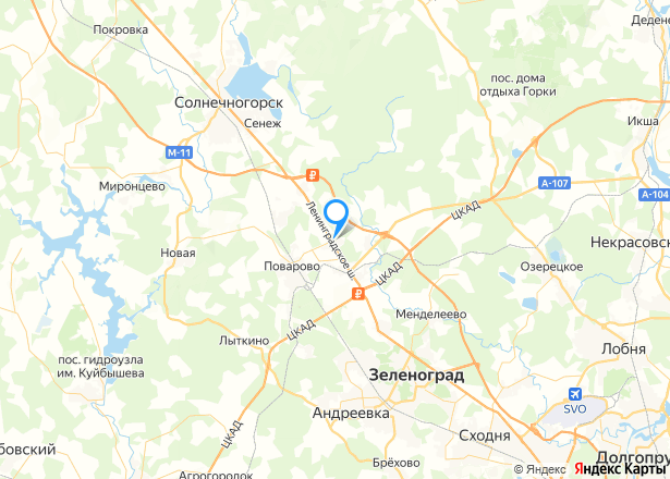 1/2 доля квартиры в Московской обл. - Изображение местоположения