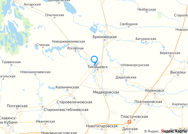 Земельный участок в Краснодарском крае, 800+/-10 кв.м. - Изображение местоположения