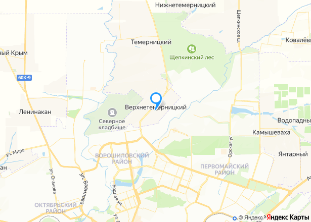 Права на квартиру в Ростовской обл., 67,8 кв.м, 3 комн. - Изображение местоположения