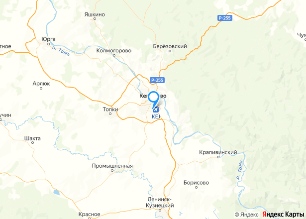 Земельный участок в Кемерово, 381 кв.м. - Изображение местоположения