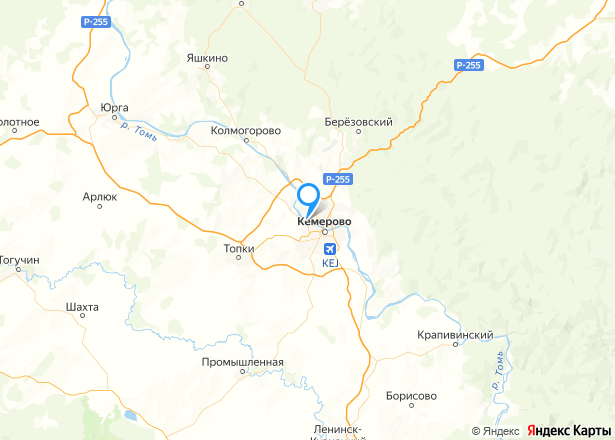 Здание в Кемерово, 476,2 кв.м. - Изображение местоположения