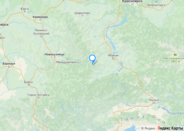 Земельный участок в Абакане, 774+/-10 кв.м. - Изображение местоположения
